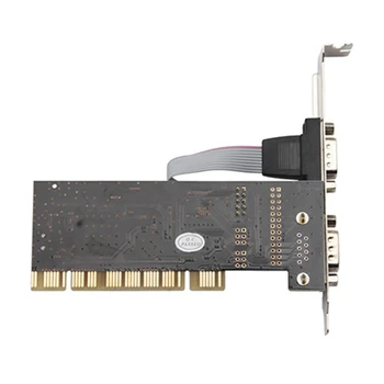 כפול יציאות PCI כרטיסי הרחבה PCI ל-2 יציאות COM 9 Pin סדרתי סדרה RS232 כרטיס Universal Serial Port קלפים