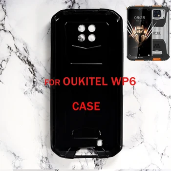 על Oukitel WP6 מקרה Fundas סיליקון בחזרה פודינג לבן לחפות OukitelWP6 טלפון TPU Soft Shell קאפה Coque המקרים 6.3 ס 